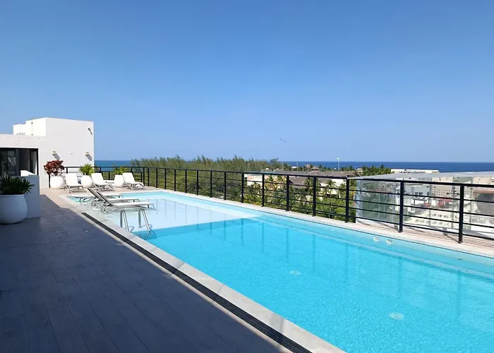 Luxury Pool Ocean View Zazil Ha "theboat" Apartment Playa del Carmen