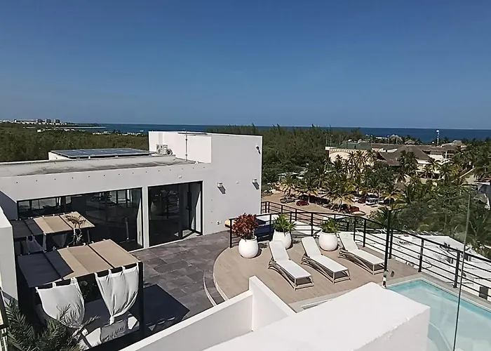 Apartment Luxury Pool Ocean View Zazil Ha "theboat" *